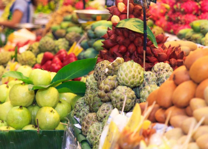 Fruits in a market