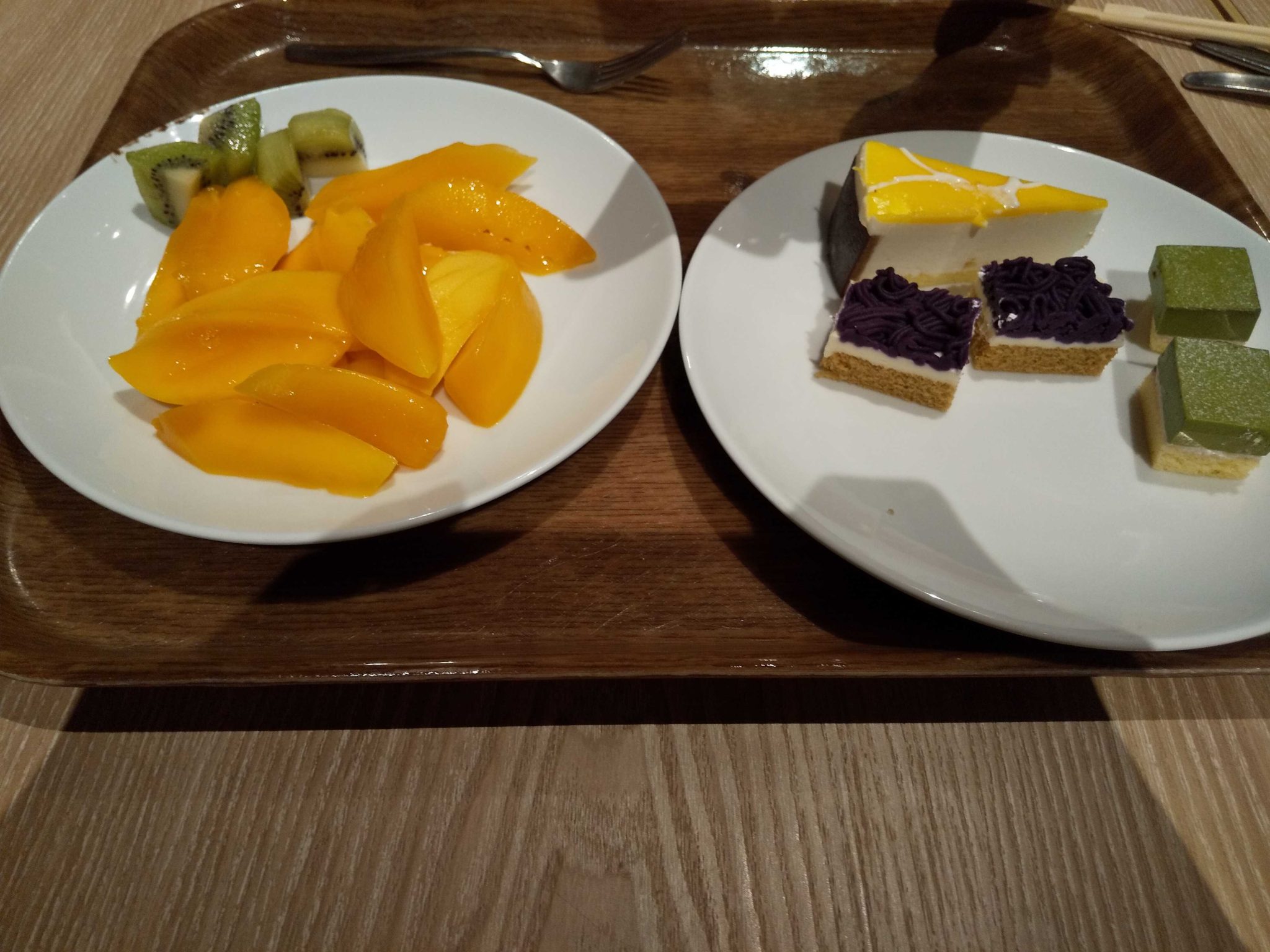 fruit and cake